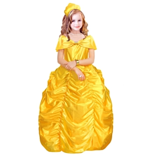 Prinsessan Belle Barndräkt