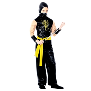 Power Ninja Barndräkt
