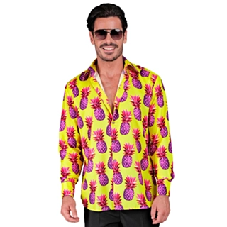 Neon Ananas Skjorta Gul