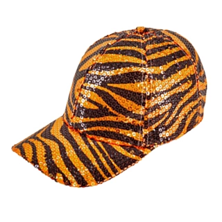 Tiger Paljettkeps Orange