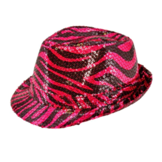 Zebrarandig Fedora Rosa
