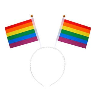 Prideflagga Hårband