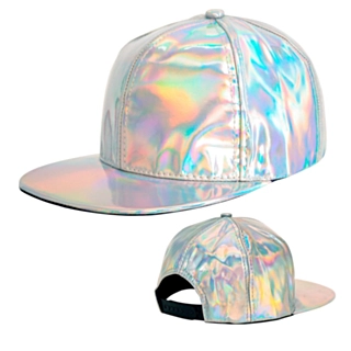 Holografisk Keps Silver