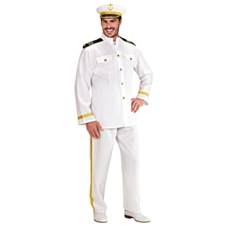 Marinofficer Maskeraddräkt Vit