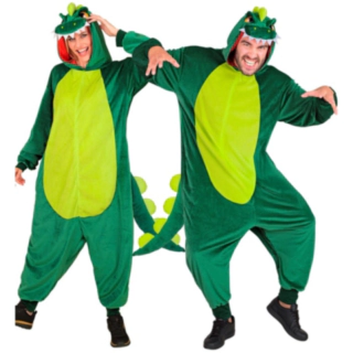 Plysch dinosaurie kostym