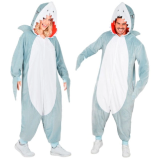 Plysch Haj Maskeraddräkt