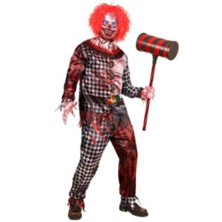 Killer Clown Maskeraddräkt