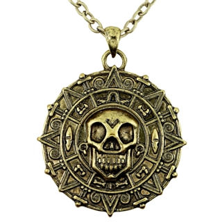 Skelett Kompass Halsband