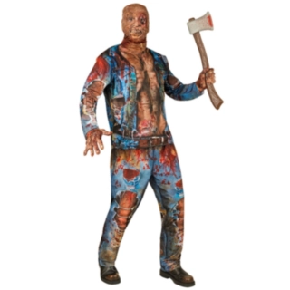 Blodig Zombie Jumpsuit Maskeraddräkt