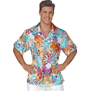 Blommig Hawaiiskjorta