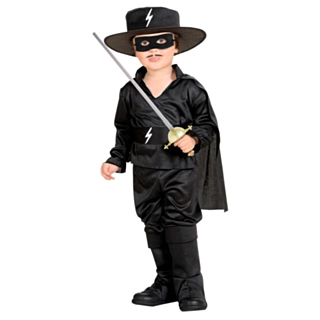 Maskerad Zorro Barndräkt