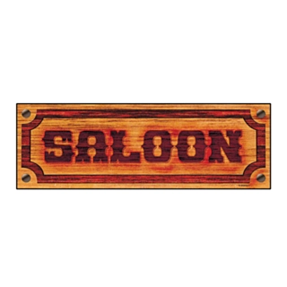 Saloon Skylt