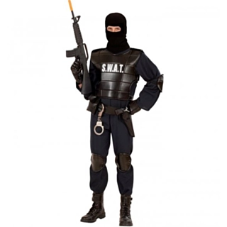 SWAT-Officer Maskeraddräkt