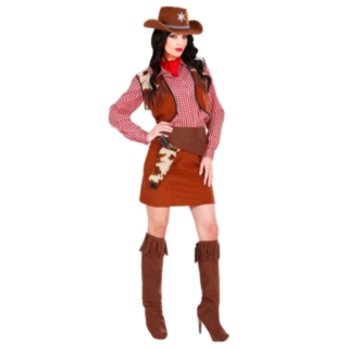 Charmerende Cowgirl Maskeraddräkt