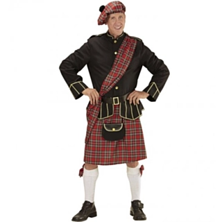 Elegant Skotte Maskeraddräkt