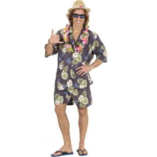 Käck Hawaiikille Maskeraddräkt