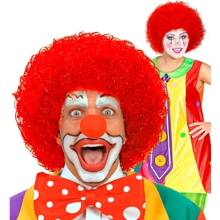 Clown Afroperuk Röd