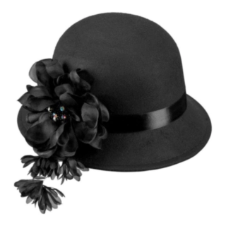 20-tal Hatt Svart