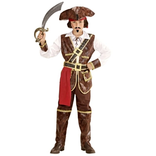 Karibisk Piratkapten Barndräkt