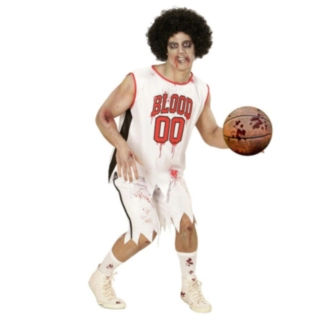 Zombie Basketspelare Maskeraddräkt