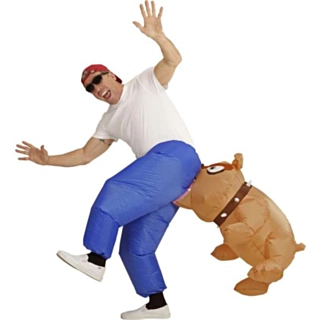 Uppblåsbar Bitande Bulldog