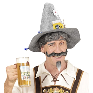 Oktoberfest Öl Hatt Grå