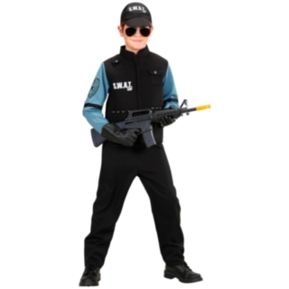 SWAT Agent Barndräkt