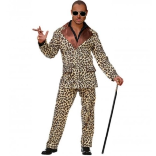 Leopard Pimp Maskeraddräkt