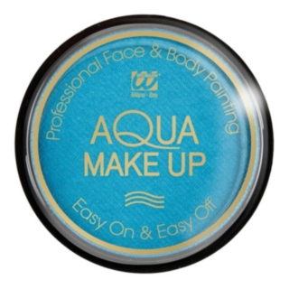 Aqua Smink Ljusblå