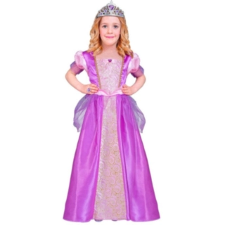 Lila Prinsessa Barndräkt