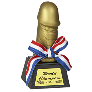Guldtrofé, penis