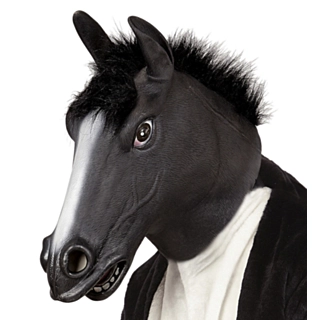 Svart Häst Mask