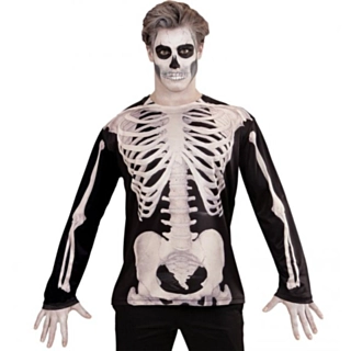 Långärmad Skelettröja Herr