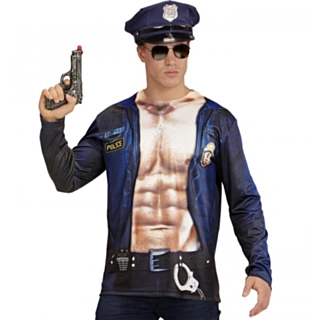 Långärmad Poliströja