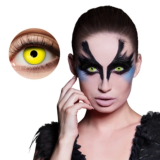 Gula Halloweenlinser