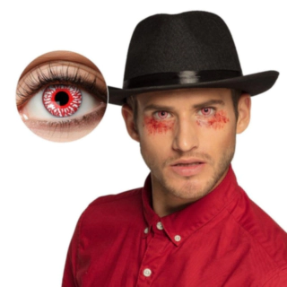 Blodisprängda Halloweenlinser
