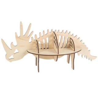 Dinosaurie Displaystativ Trä