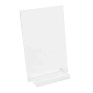 Skyltar Med Sockel Transparent