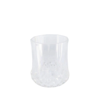 Fasetterat Plastglas Genomskinlig