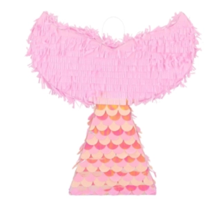 Sjöjungfru Piñata Ljusrosa/Iriserande