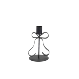 Rosett Ljusstake Svart
