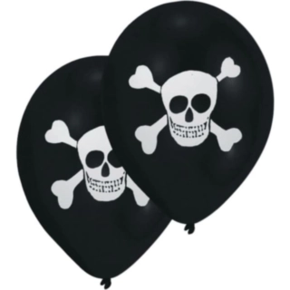 Pirat Dödskalle Latexballonger