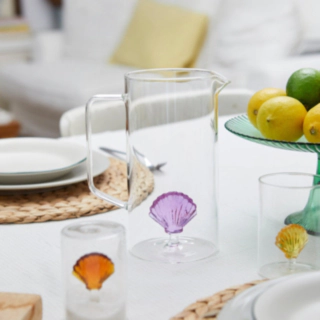 Mussla Kanna Glas