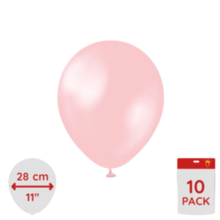 Latexballonger Pärlemor Rosa