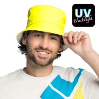 Bucket Hat Rave Neongul