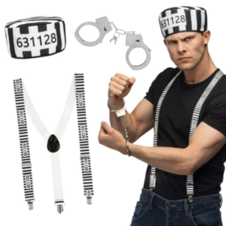 Fånge Tillbehörsset Svart/Vit