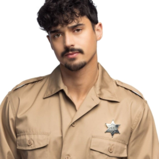 Sheriffstjärna Silver