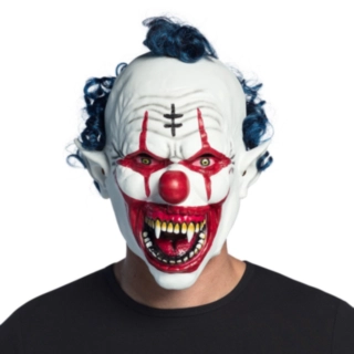 Vampyrclown Mask Med Hår