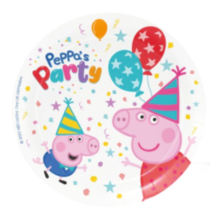 Greta Gris® Peppa's Party Papperstallrikar