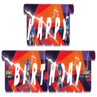 Sonic Prime® Happy Birthday Girlang